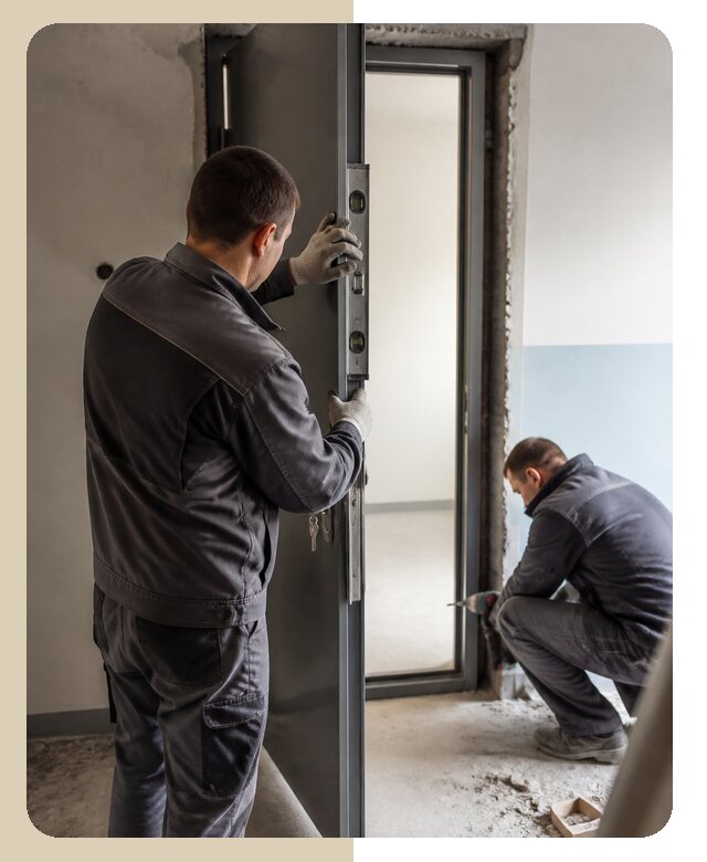 Установка технической двери под ключ с гарантией в Белорецке
