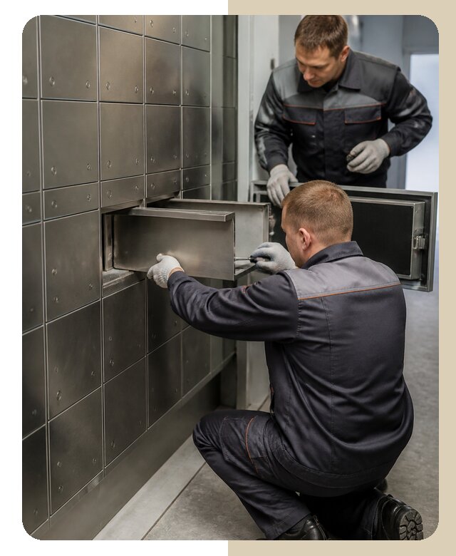 Монтаж депозитной ячейки в Белорецке по цене от 6589 р. | ДвериЛегко-Блр