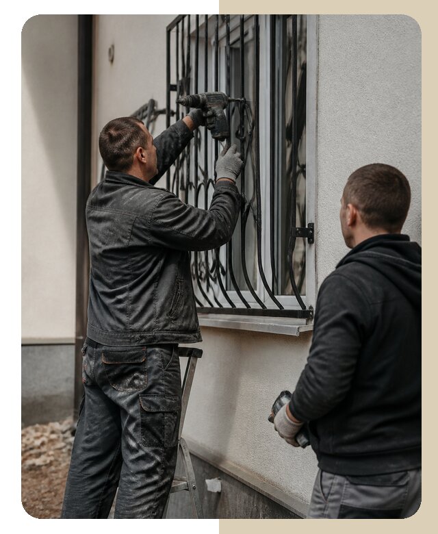 Установка наружных решеток в Белорецке от 4967 р. | ДвериЛегко-Блр